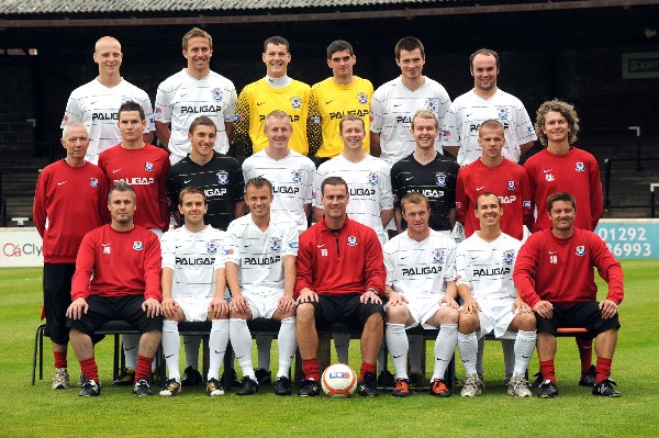 Ayr United Squad Photo